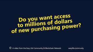 Unconditional crypto-based basic income - acceptance for companies - short marketing clip